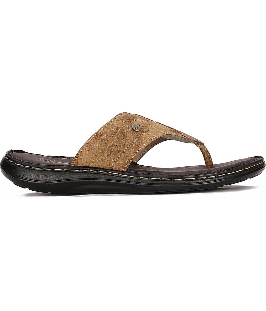 Bata Camel Men's Thong Flip Flop view 2