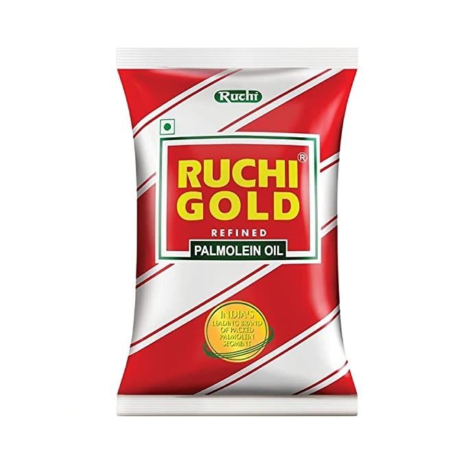 Ruchi Gold Refined Palmolein Oil, 1 L