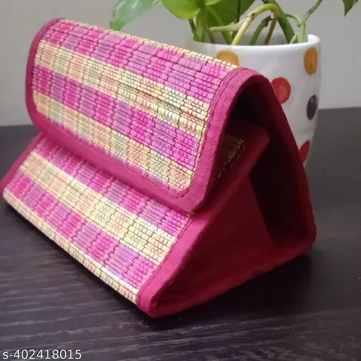 Ashavi's Sustainable women's bamboo wallet view 2