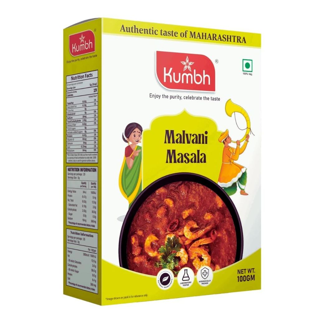 Kumbh Malvani Masala 100 Gm view 2