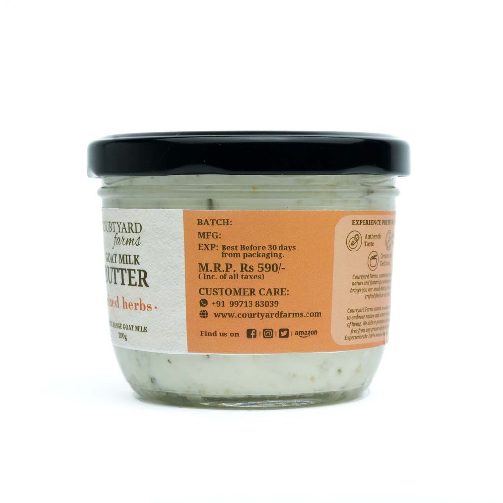 Goat Milk Butter Mixed Herbs 200G view 2