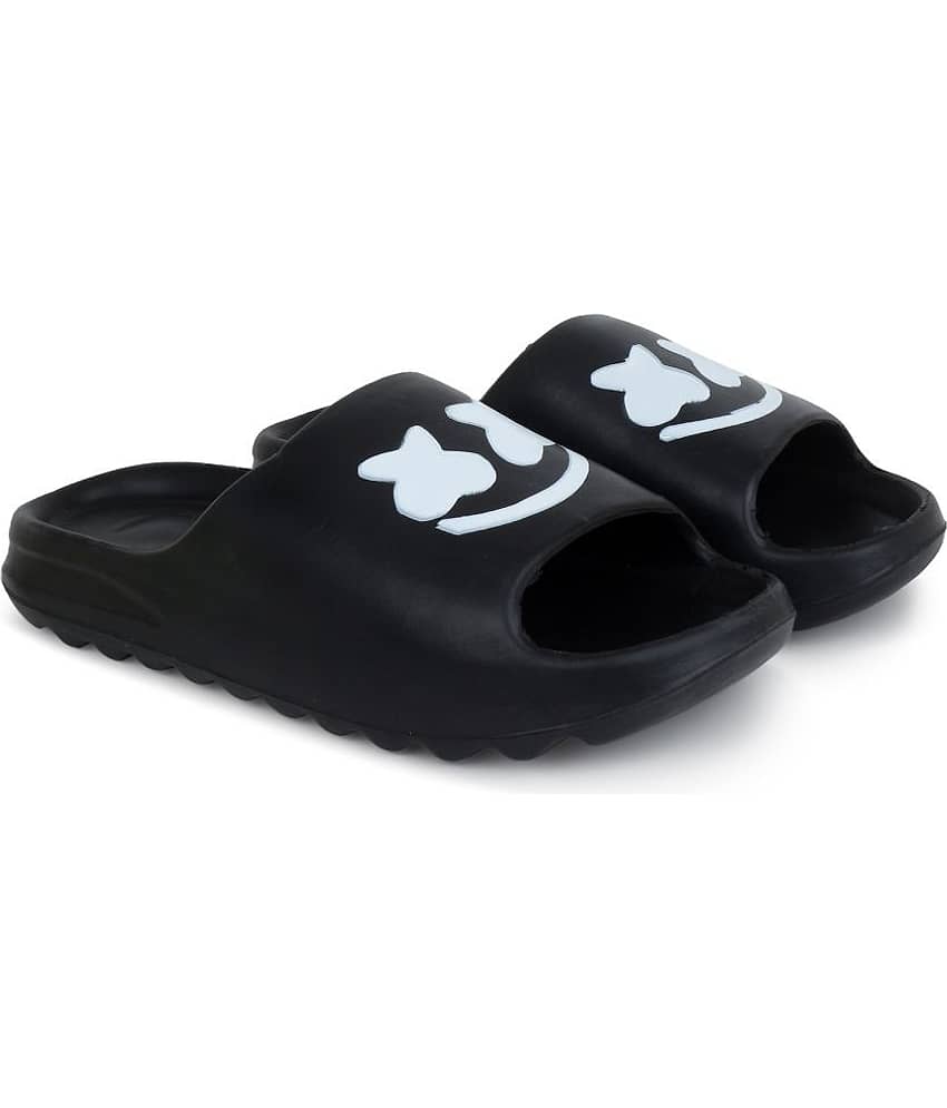 Pampy Angel - Black Men's Slide Flip flop view 2