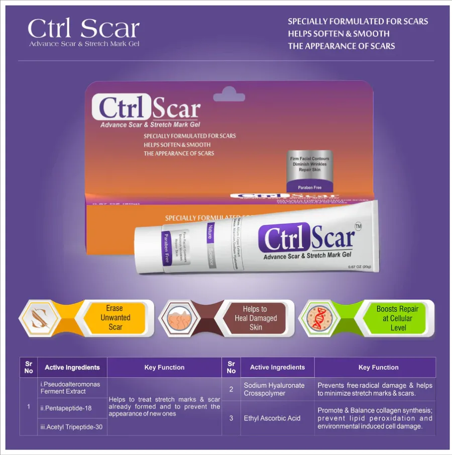 Treeology Scar & Stretch Mark Repair Gel view 2
