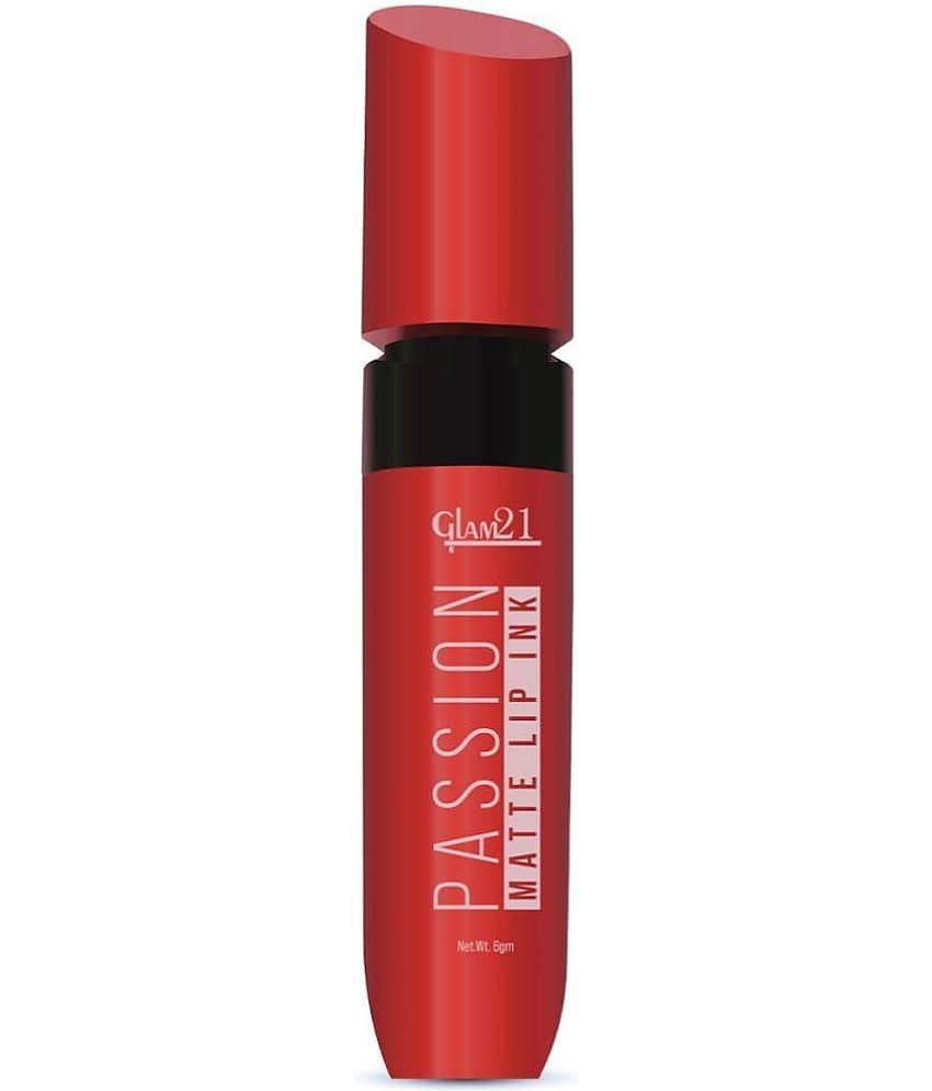 Glam21 Passion Matte Lip Ink Upto 12Hour Color Stay Lightweight & Comfortable 6gm Brick Pink-08 view 2