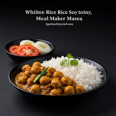 White Rice With Mealmaker Masala