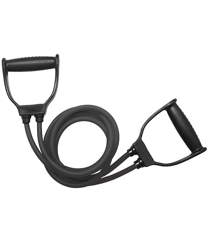 Double Spring Tummy Trimmer For Workout & Heavy Resistance Tube Ab Exerciser view 2