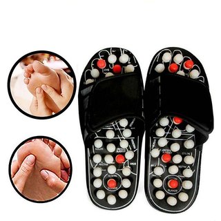 ACUPRESSURE PADUKA/SLIPPER SPRING SLIPPER ACUPRESSURE MAGNETIC FULL BODY MASSAGE FOOT CARE YOGA PADUKA MASSAGER view 2