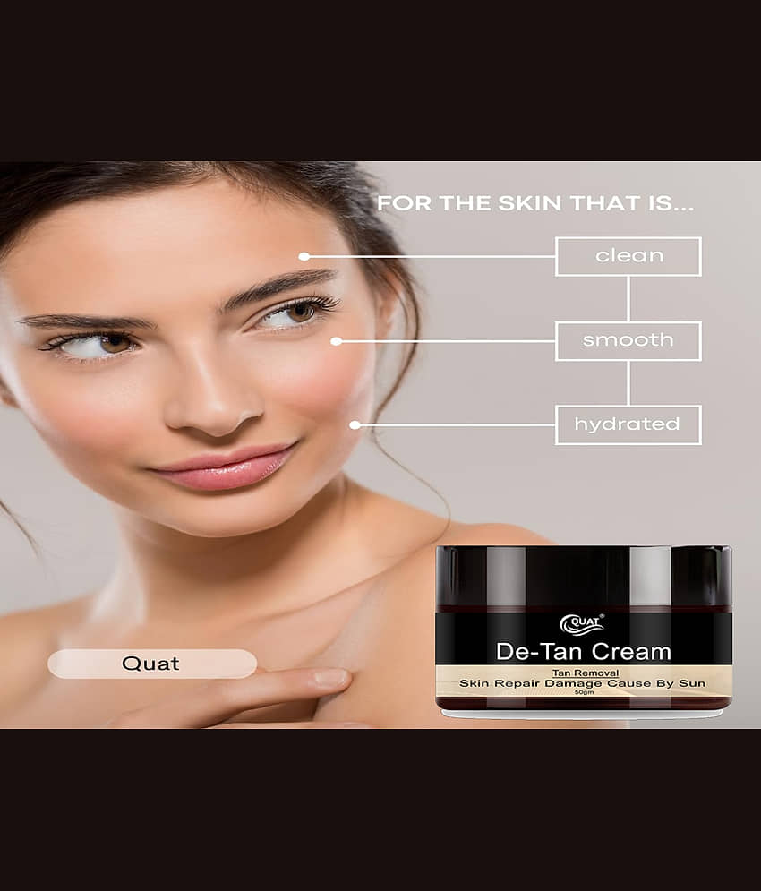 Quat De Tan Cream – Tan Removal Cream 2 Times Use Facial Kit For Normal Skin Berberry 1 ( Pack of 1 ) view 2