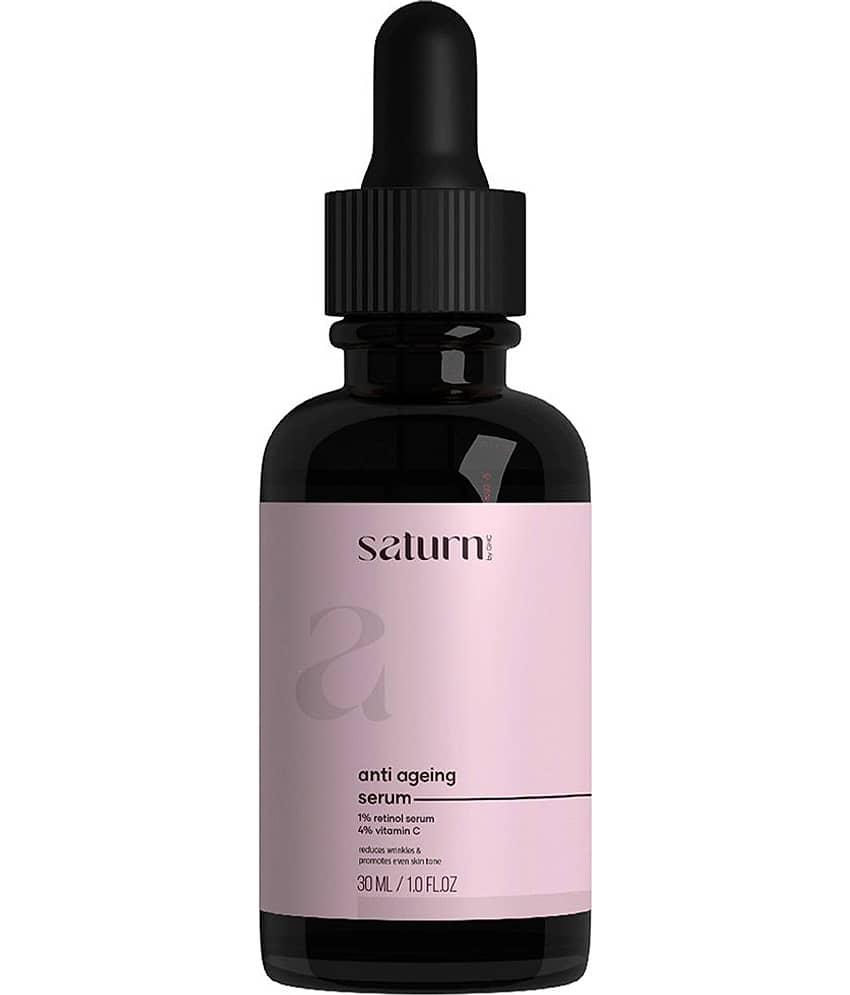 Saturn by GHC 1% Retinol Anti-Ageing Serum for Face to Reduce Fine Lines and Wrinkles (30 ml)