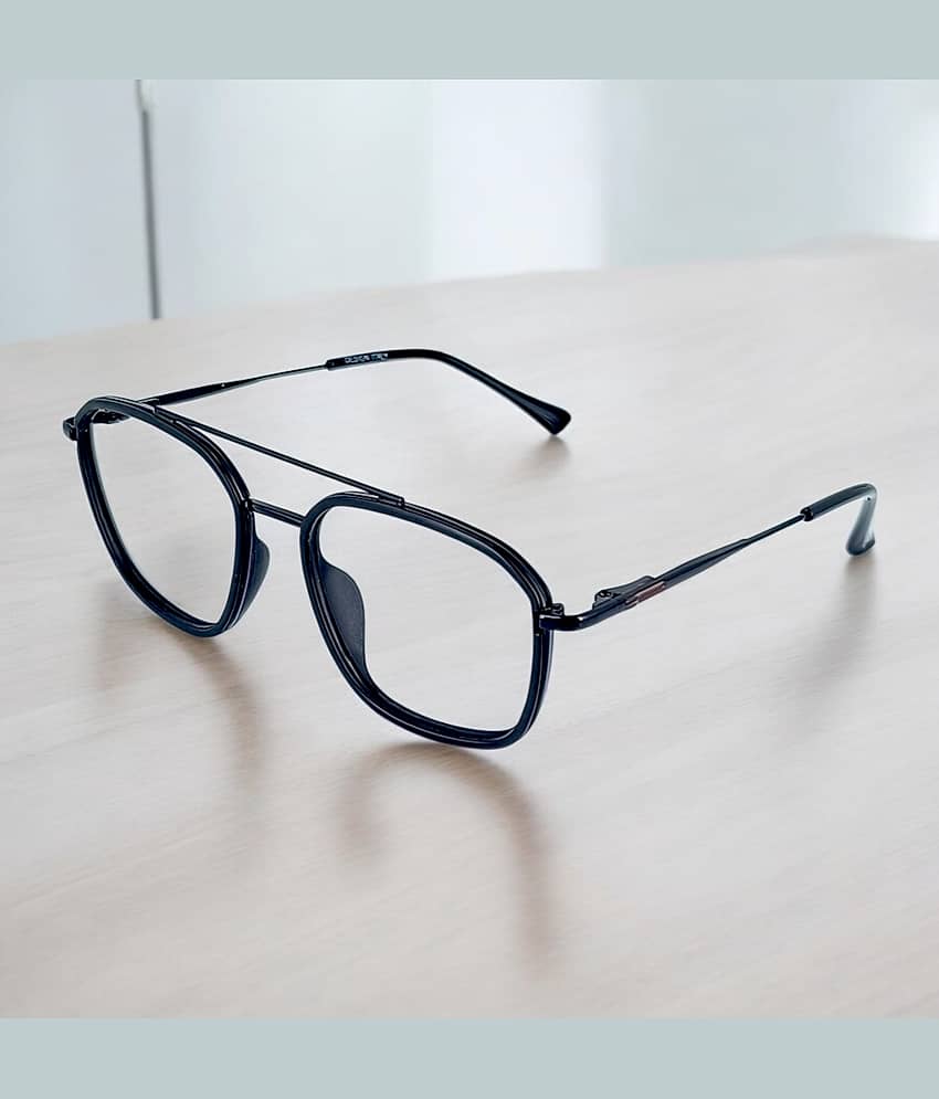 Redex Black Square Eyeglass Frame ( Pack of 1 ) view 2