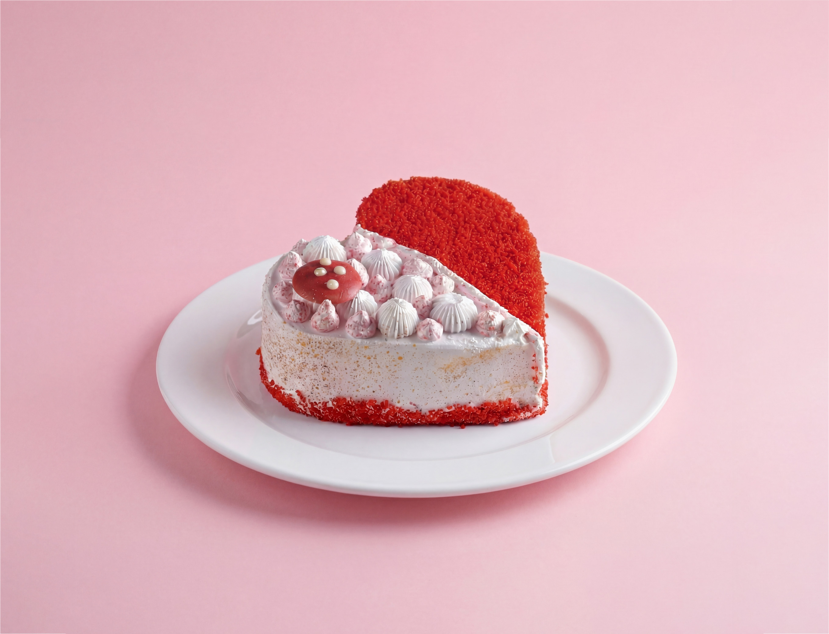 Bento - red velvet heart [200gms]