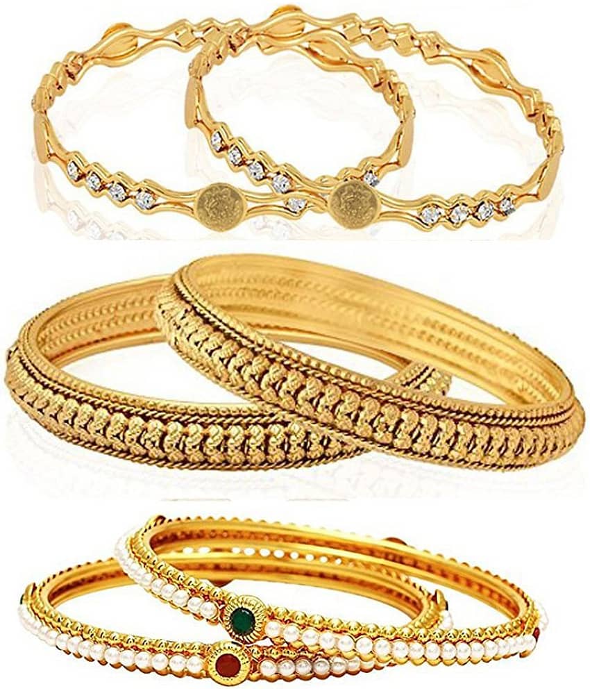 YouBella Fashion Jewellery Stylish Bangles Combo for Girls and Women