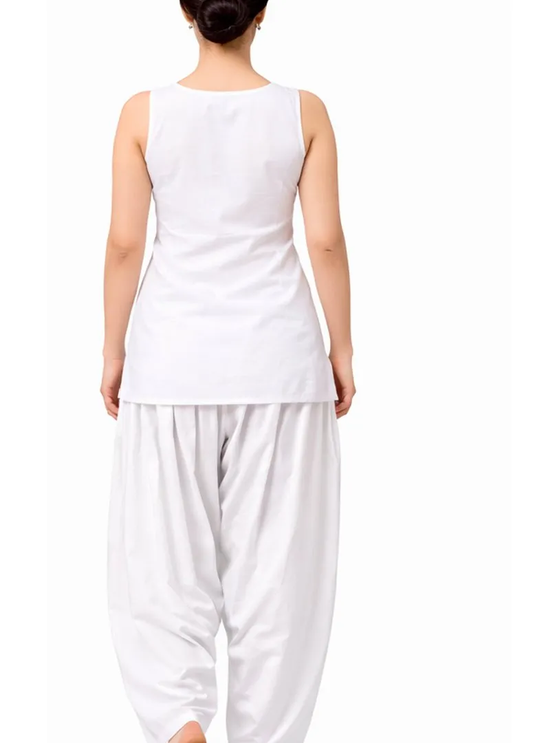 UneR Women's Pure Cotton Patiyala Salwar | Solid Ethnic Bottom Wear view 2