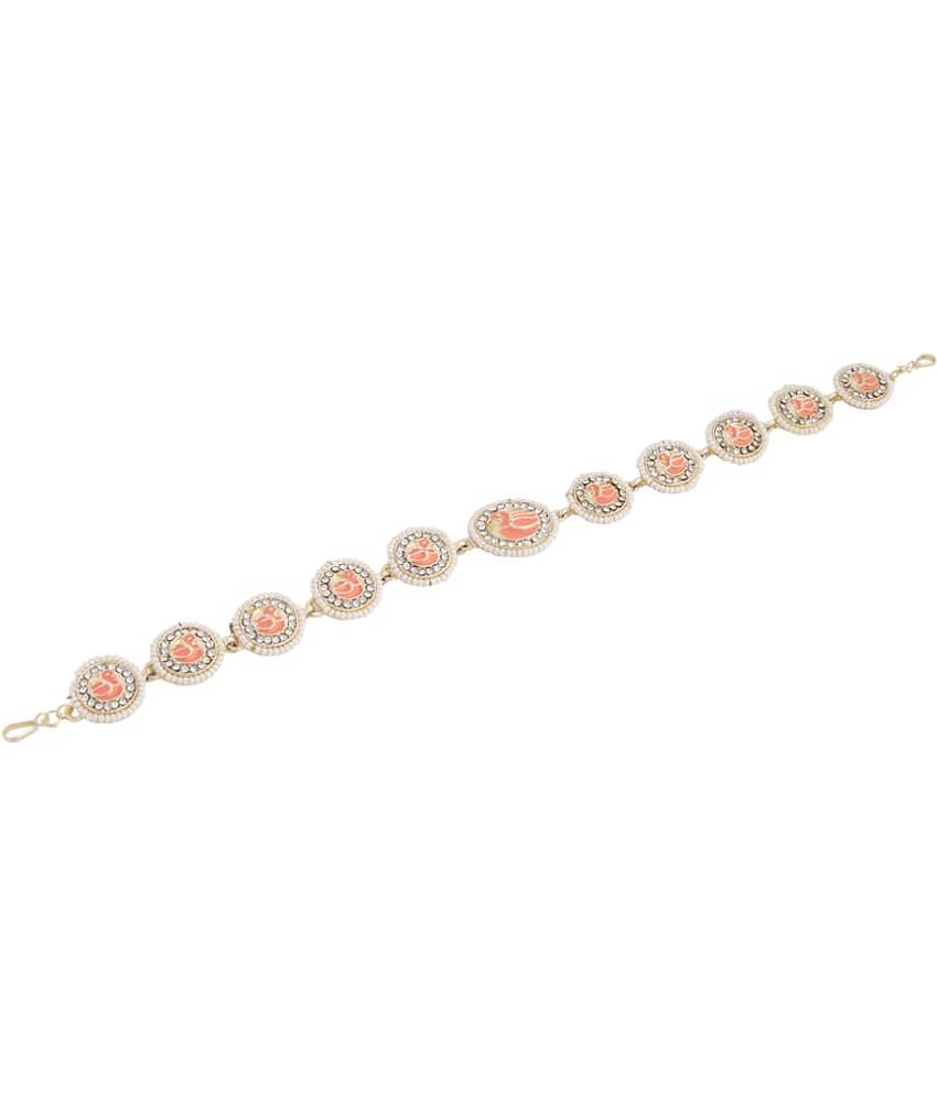 VIRAASI - Orange Hair Accessories ( Pack of 1 ) view 2