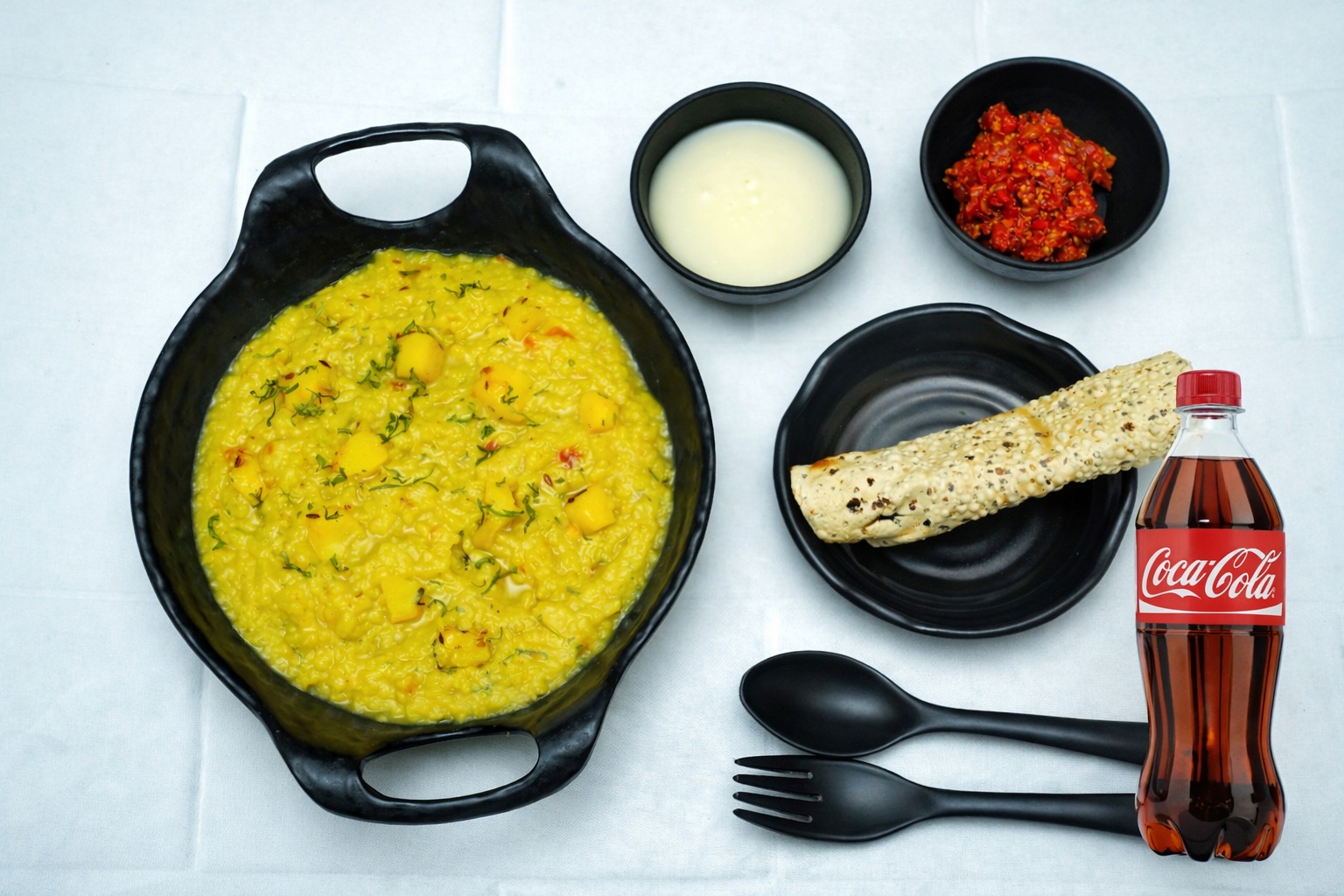 Aloo khichdi + drink combo