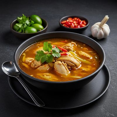 Hot And Sour Chicken Soup