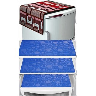 REVEXO Refrigerator Cover (Width: 20 cm, Multicolor) view 2
