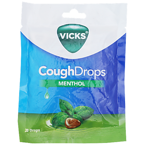 Vicks Cough Drops Bag Menthol 20S