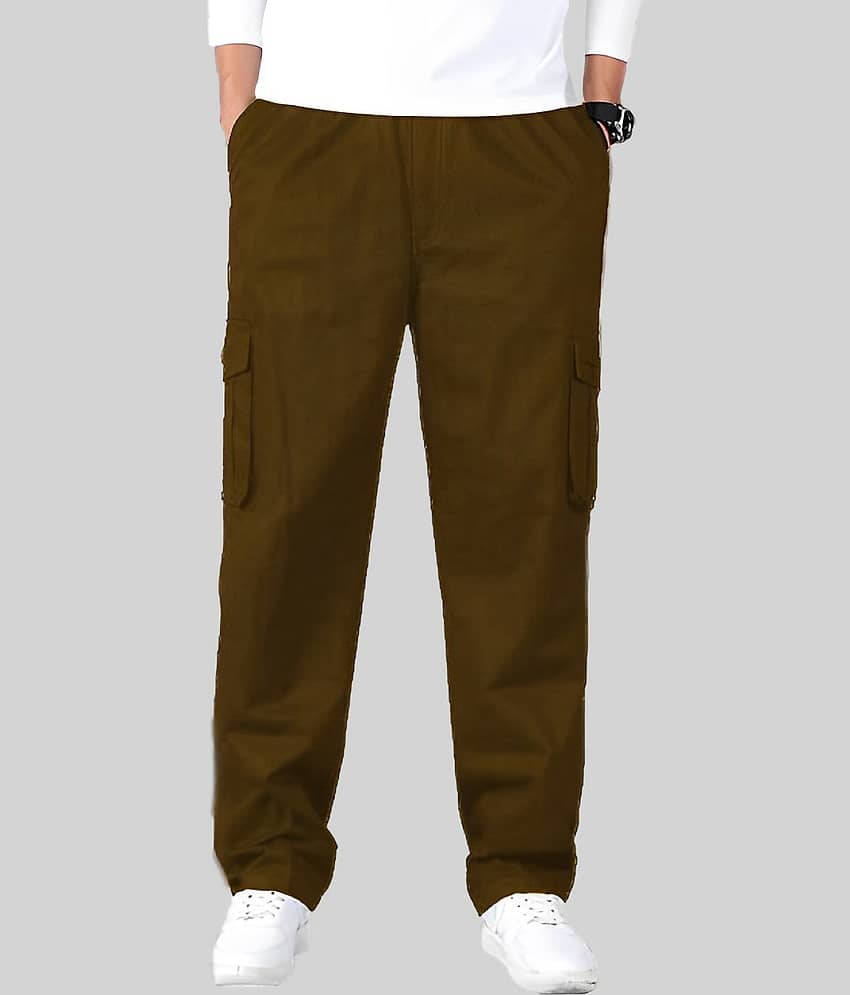 Reoutlook Regular Flat Men's Cargos - Grey ( Pack of 1 )