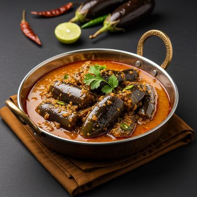 Vankaya Karam Pettina Kura