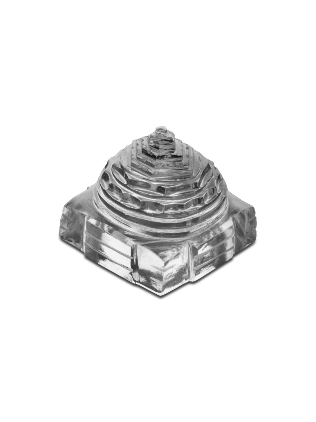 Clear Quartz Shree Yantra view 2