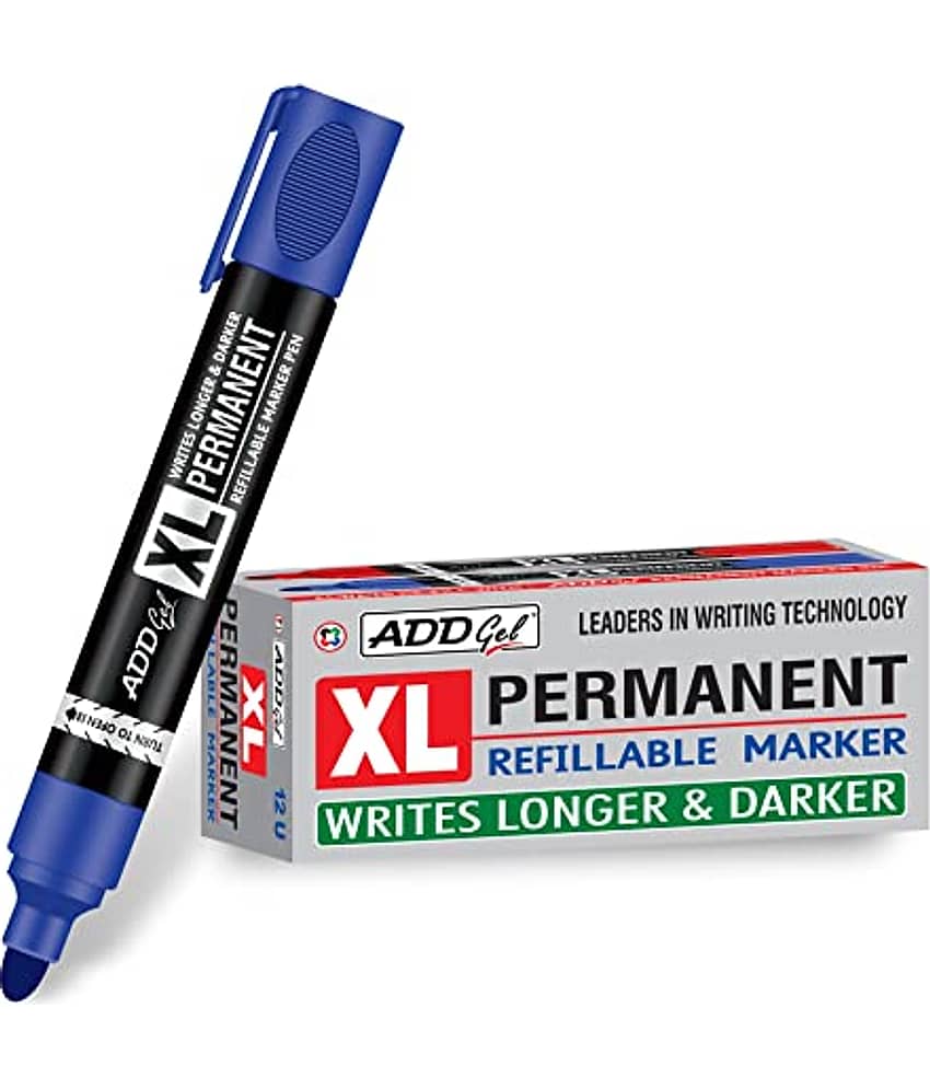 Add Gel XL Blue PERMANENT MARKER view 2