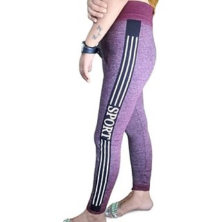 Brown Jegging (Printed) view 2
