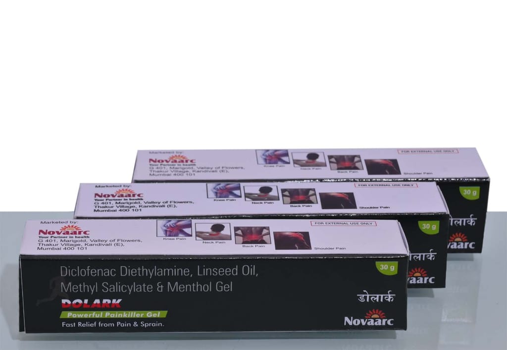 DOLARK GEL 30G Tube x 3 Tubes - Power To Over Powder Pain view 2