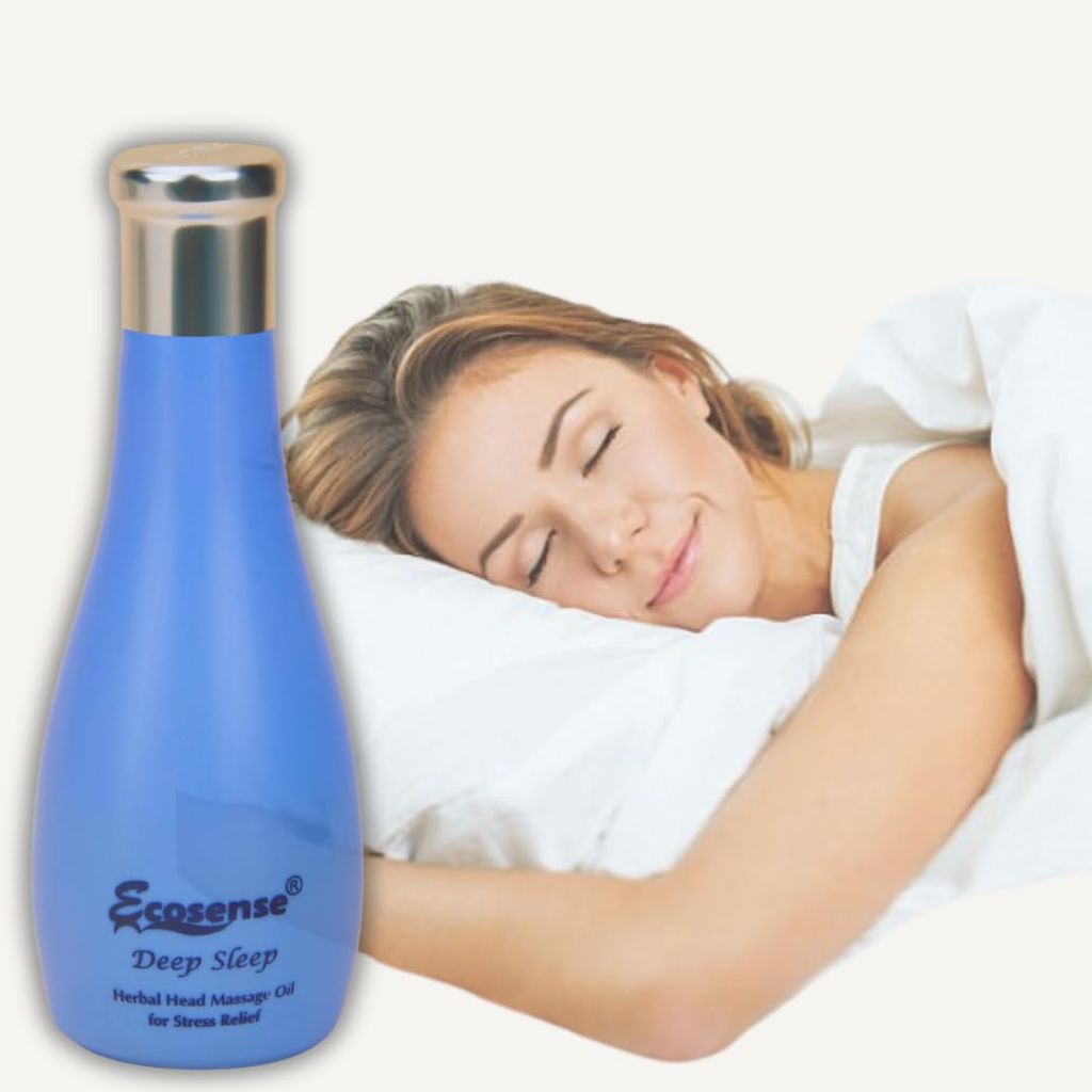 Ecosense Deep Sleep Stress Relief Head Massage Oil & Mild Headache Relief (75 ml) view 2