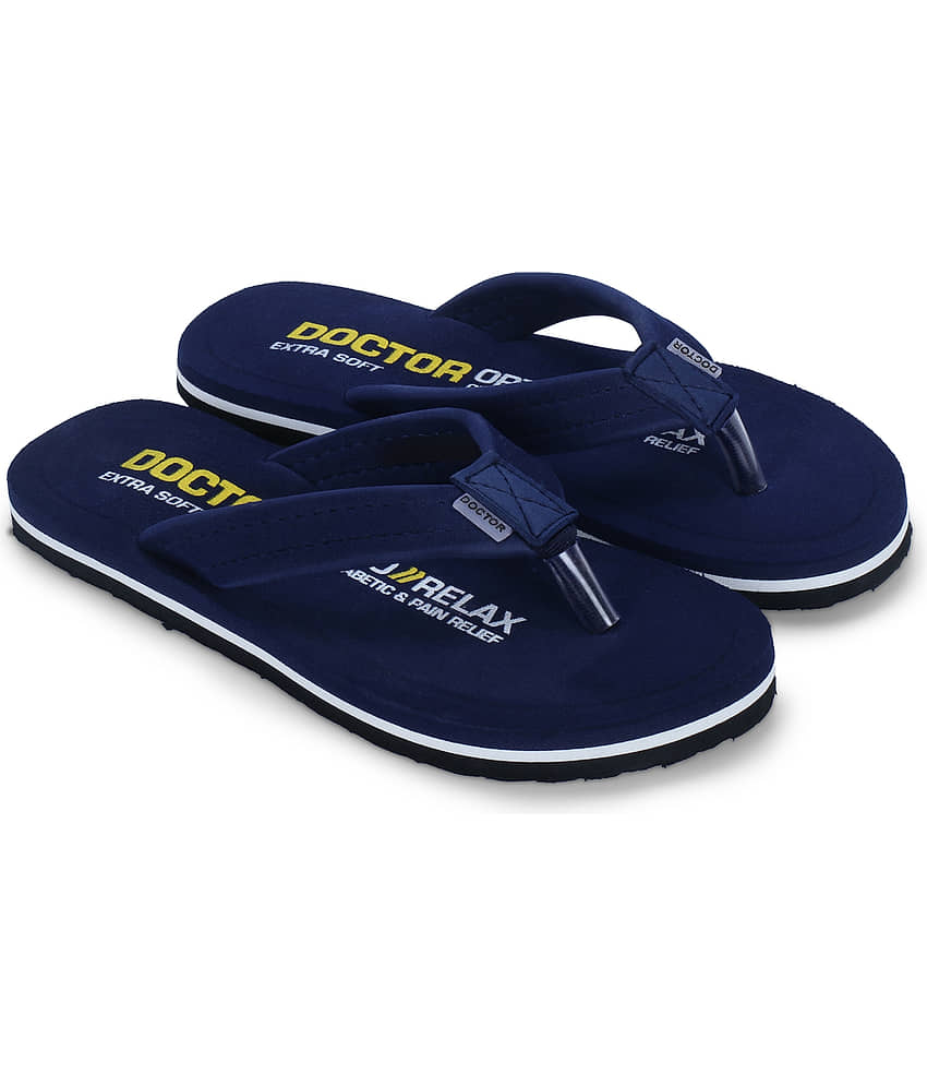 DOCTOR EXTRA SOFT - Black Women's Thong Flip Flop view 2
