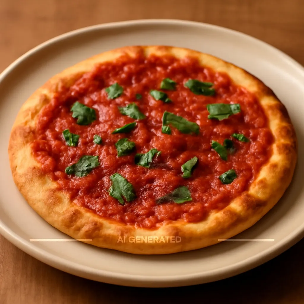 6" Tomato Pizza