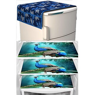REVEXO Refrigerator Cover (Width: 20 cm, Multicolor) view 2