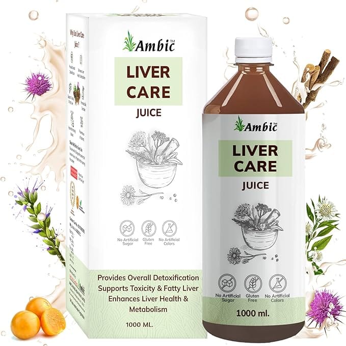 Liver Care Juice for Liver Health I Milk Thistle Supplement for Healthy Fatty Liver Detox
