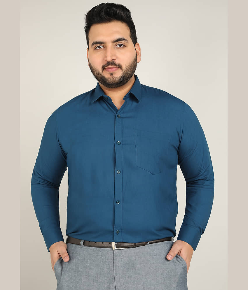 adwynpeter 100% Cotton Regular Fit Solids Full Sleeves Men's Casual Shirt - Maroon ( Pack of 1 )