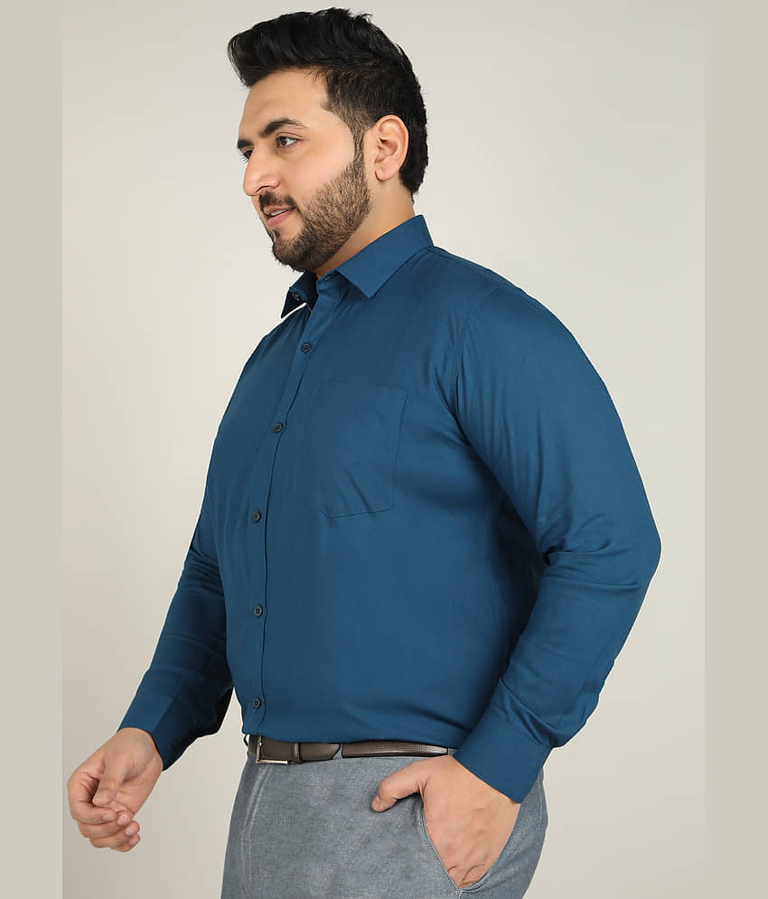 adwynpeter 100% Cotton Regular Fit Solids Full Sleeves Men's Casual Shirt - Maroon ( Pack of 1 ) view 2