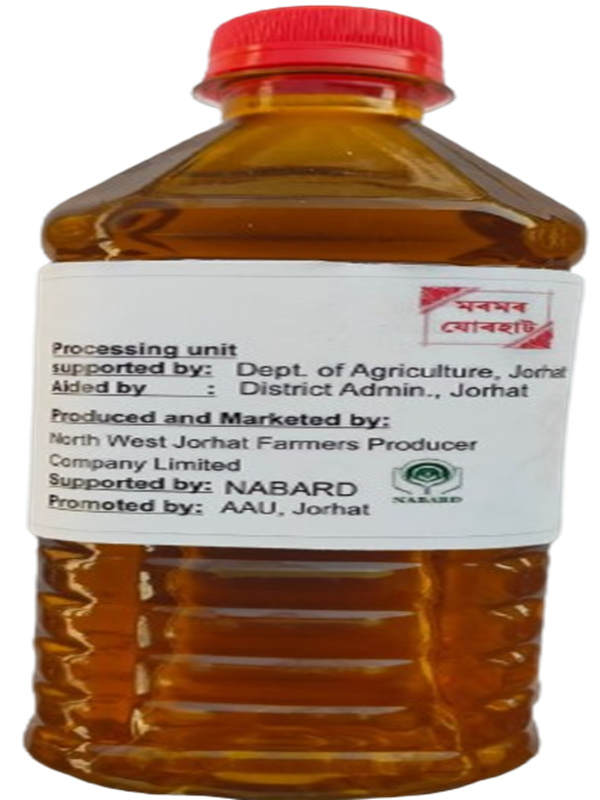 Mustard Oil - 500 mL - bottle view 2