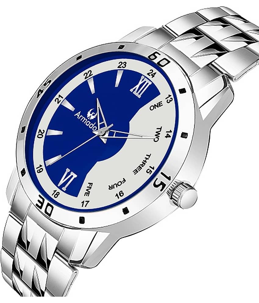 Armado - Silver Stainless Steel Analog Men's Watch view 2