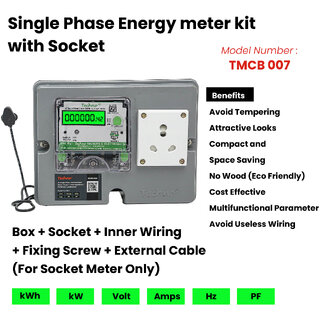 Single Phase Multifunctional Digital Energy Meter Kit - TMCB 007 view 2