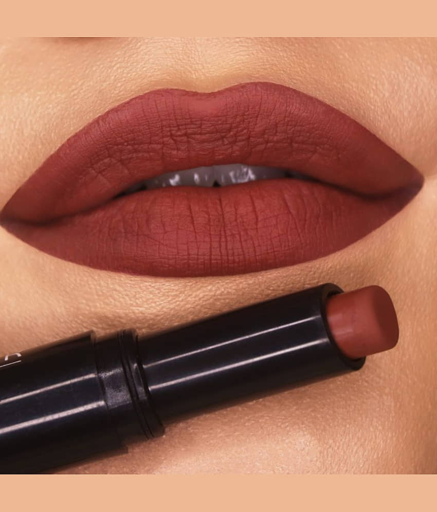 Iba Matte Forever Non-Transfer Lipstick for Women 02 Cappuccino, 2g , Smudge-proof & Lightweight, (Pack of 1) view 2
