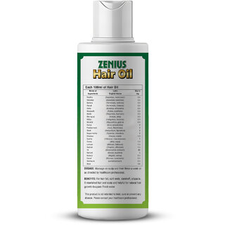Zenius Hair Oil for Hair Growth, Hair Dandruff Removal Oil view 2