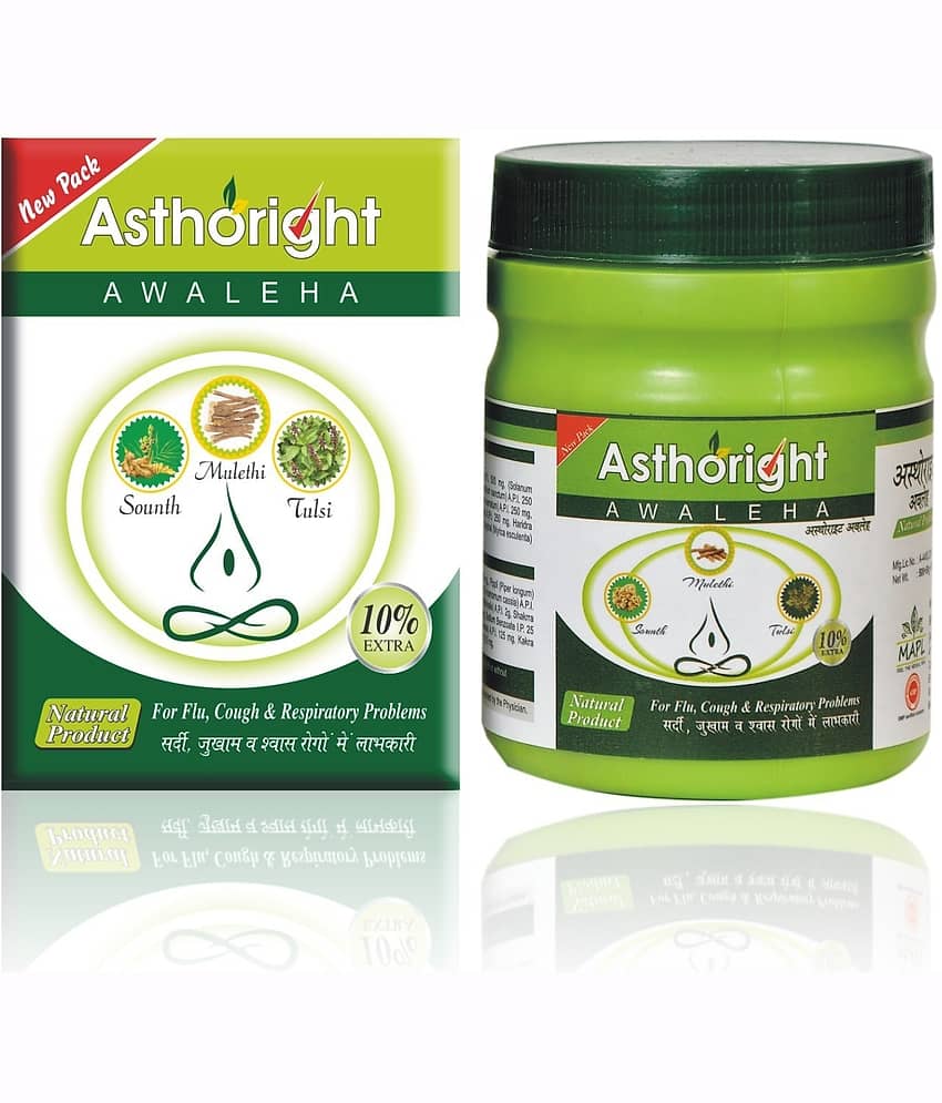 MAPL Asthoright Awaleha for Flu Cough and Respiratory 500gm (Pack of 1)
