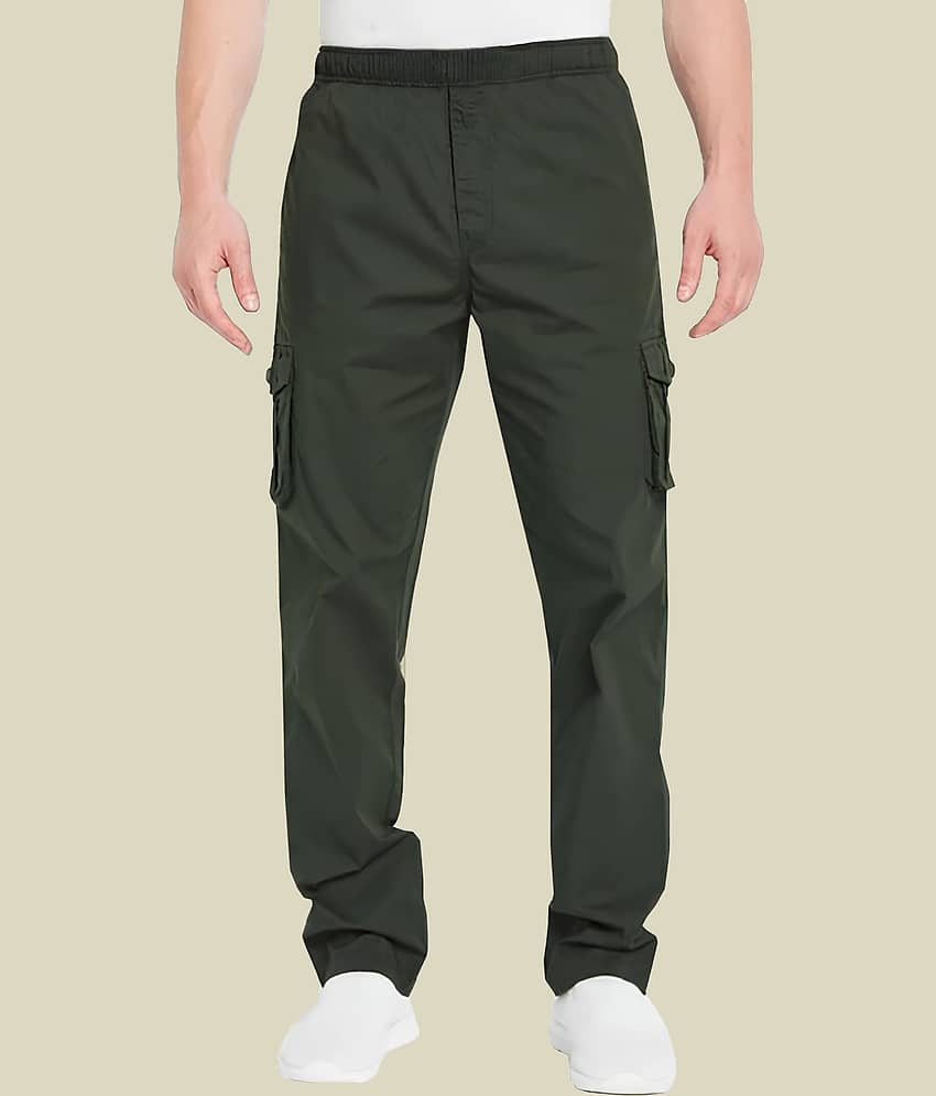 Reoutlook Regular Flat Men's Cargos - Grey ( Pack of 1 )