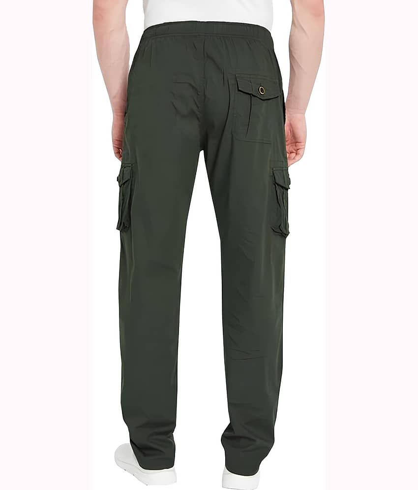 Reoutlook Regular Flat Men's Cargos - Grey ( Pack of 1 ) view 2