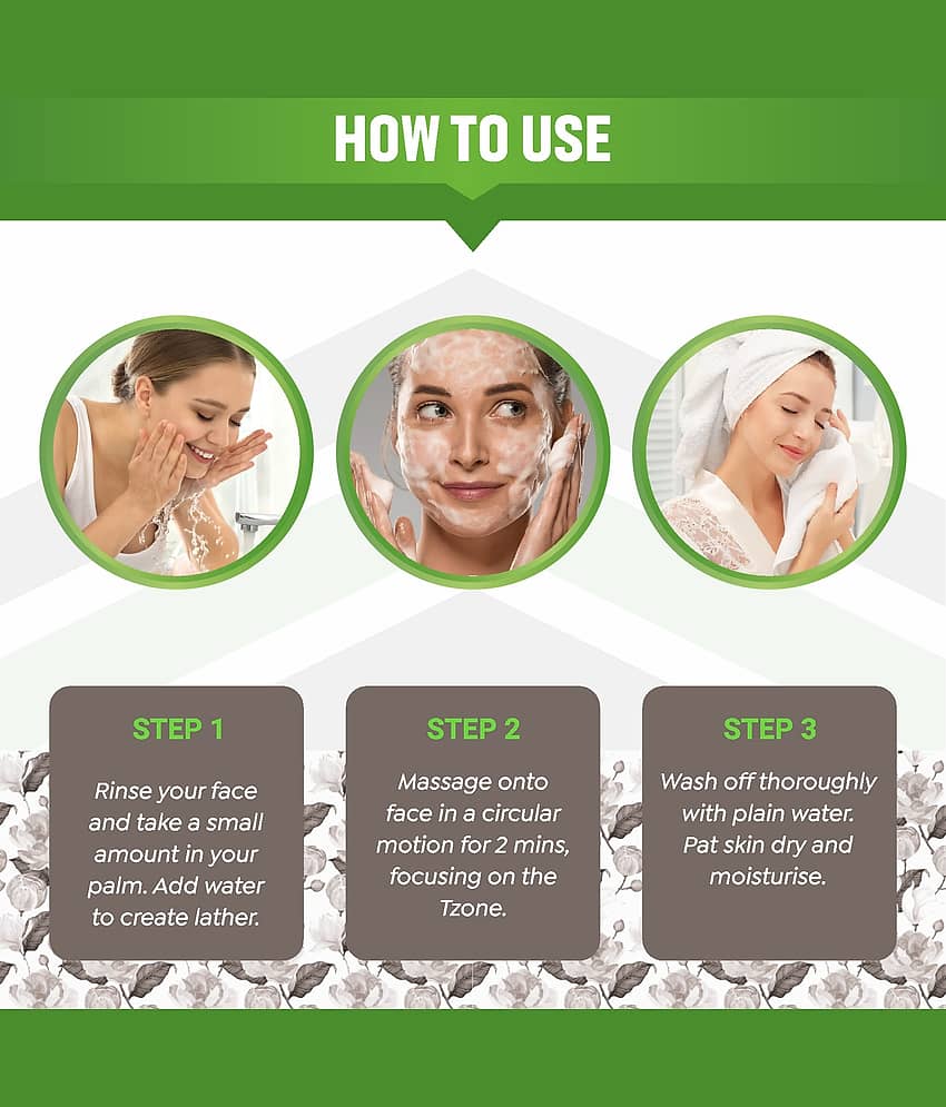 KURAIY Face Wash Cream With Natural Deep Moisturizing Face wash Tube pack of 3 view 2