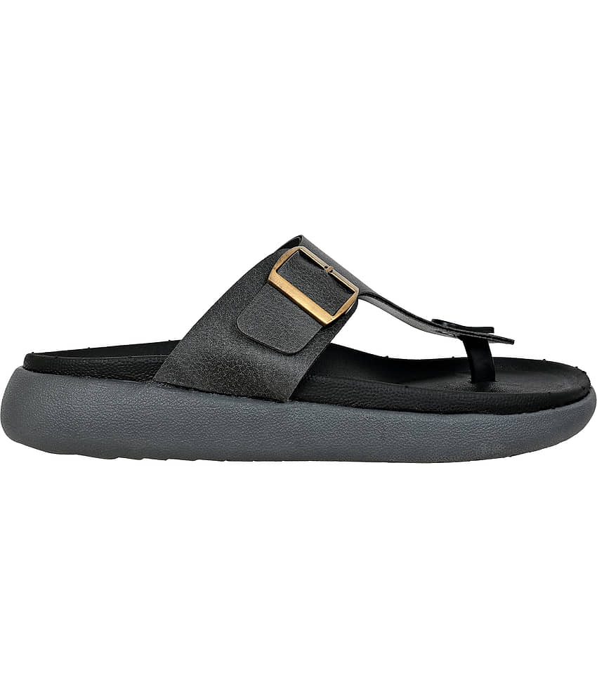 Cozy Wear - Black Men's Sandals view 2