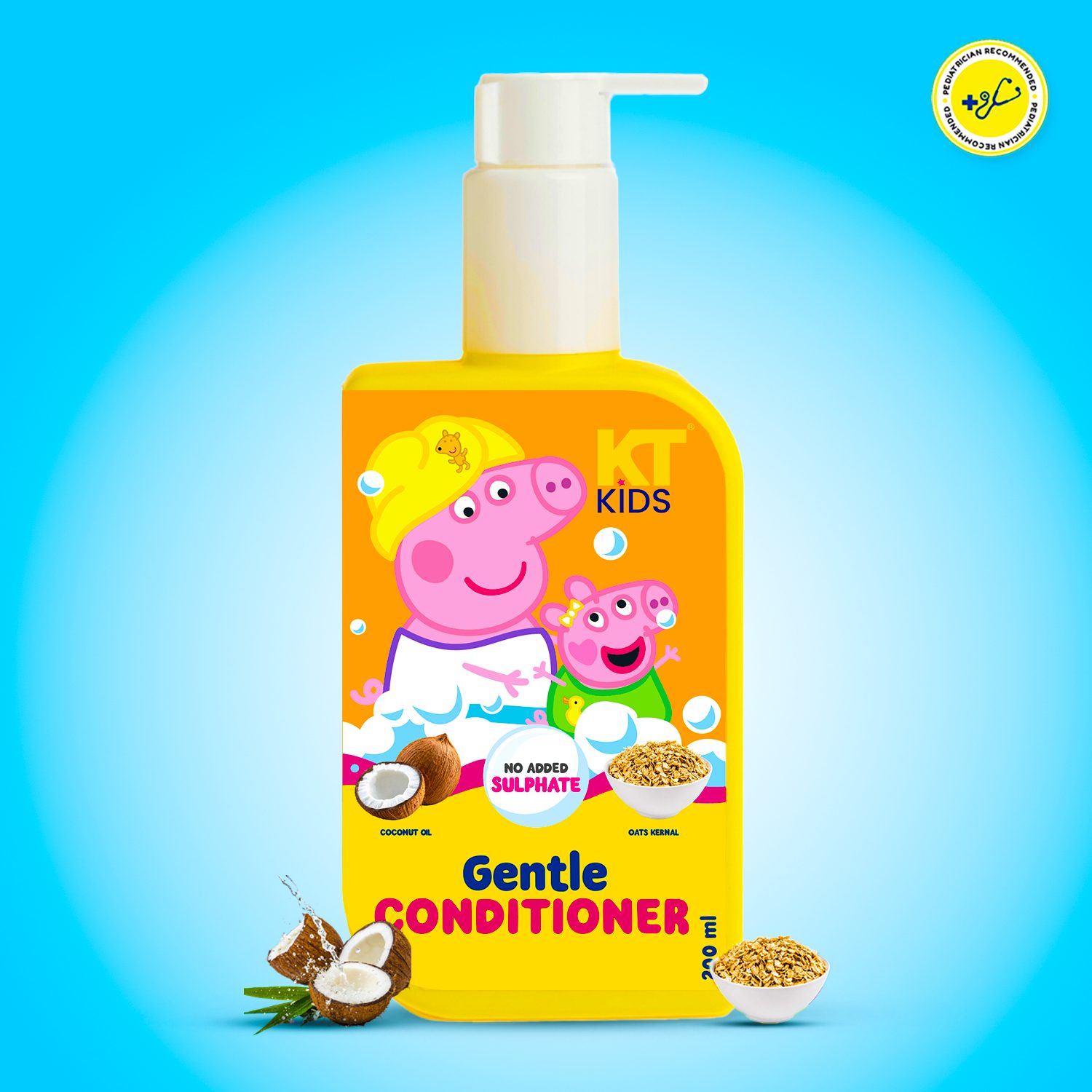 KT Kids Peppa Pig Gentle Conditioner – 200ml