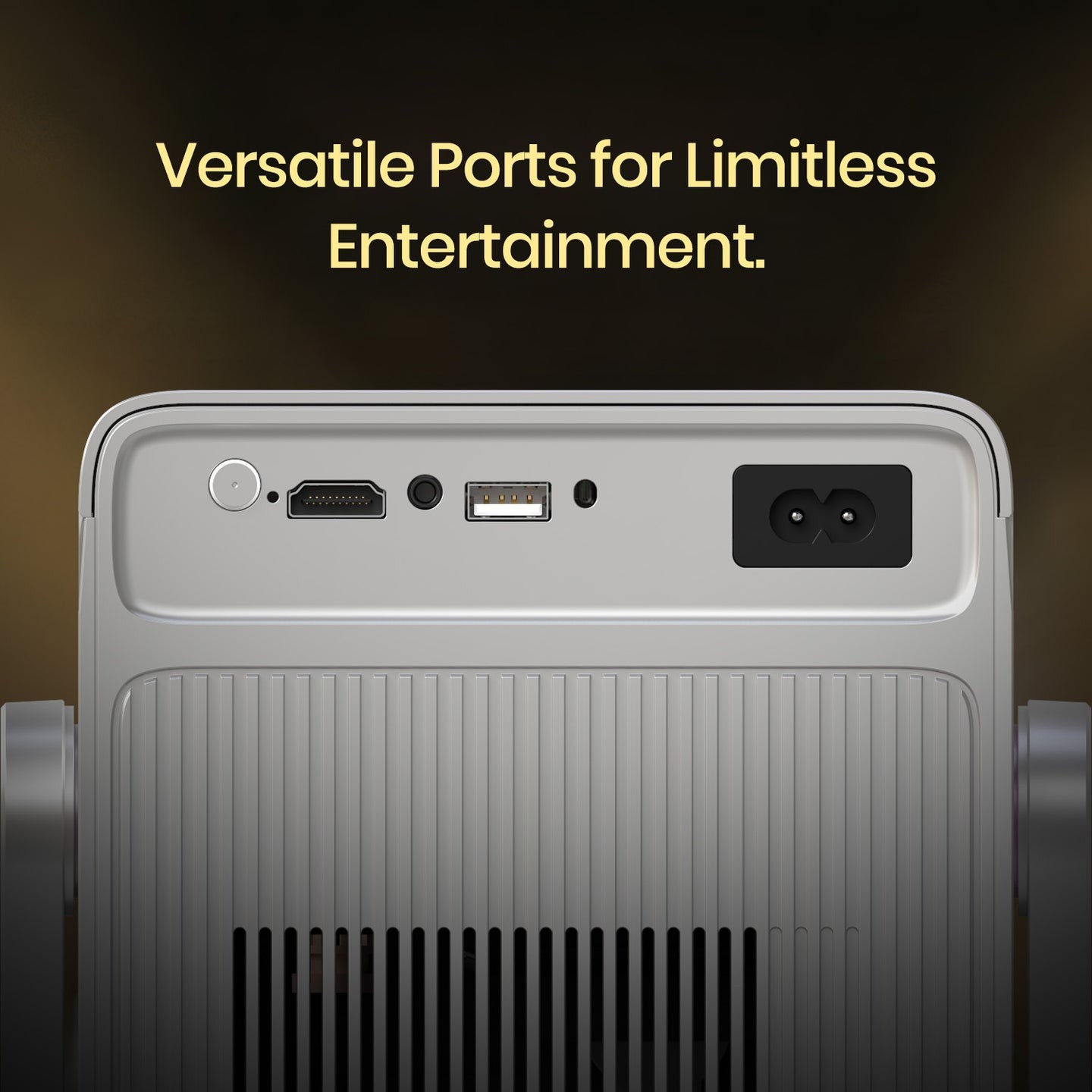 Portronics Beem 570 Netflix Certified, 1080P HD Native Resolution, Adjustable Angles, 5W Speaker view 2