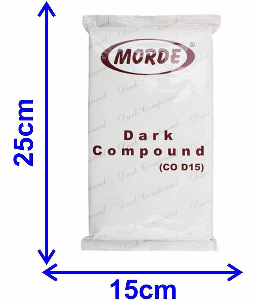 Morde Dark Chocolate Compound Slab (CO-D15) Dark Chocolate 400 g view 2