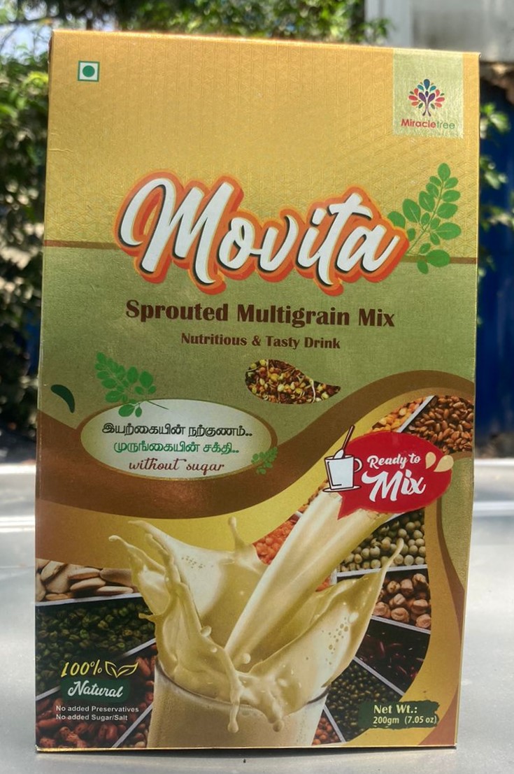 Movita Sprouted Multigrain Mix Without Sugar (200g)