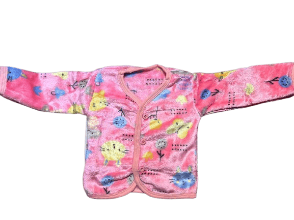 Pink Long Sleeve Baby Sweatshirts